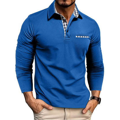 Marivelle™ | Classic Long Sleeve Polo Shirt