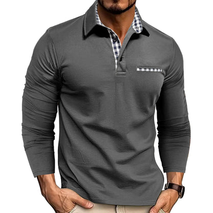 Marivelle™ | Classic Long Sleeve Polo Shirt