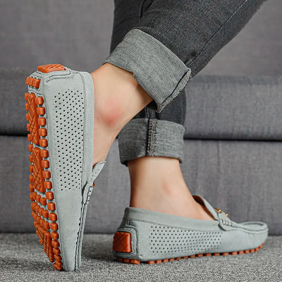 Maison Bennett™  | Perforated Leather Loafers