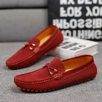 Maison Bennett™  | Perforated Leather Loafers