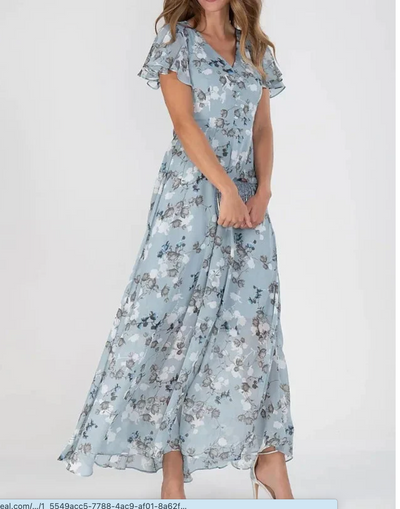 MARCELLA | ELEGANT FLORAL DRESS