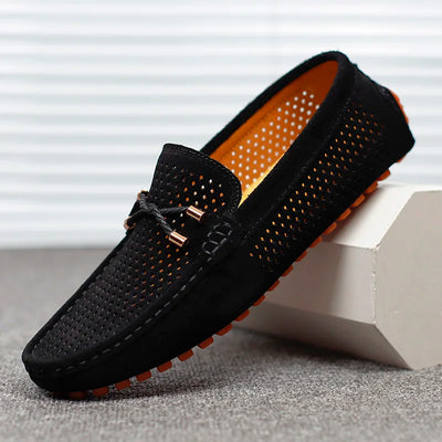 Maison Bennett™  | Perforated Leather Loafers