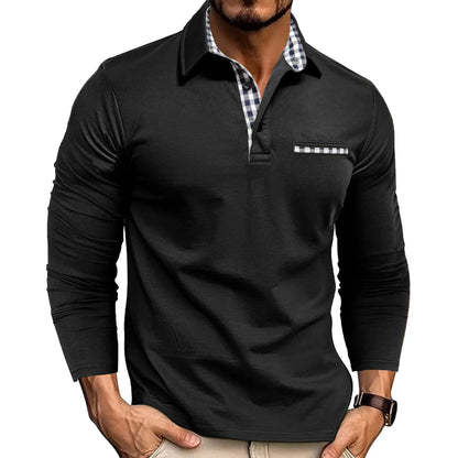 Marivelle™ | Classic Long Sleeve Polo Shirt