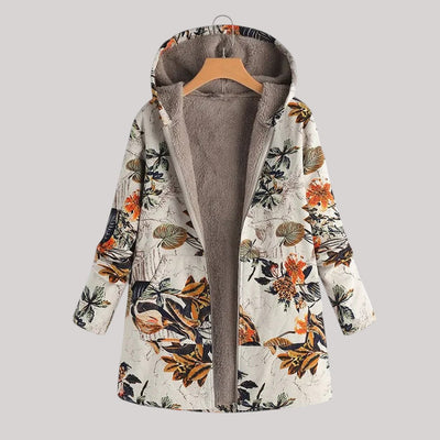 Maison Bennett | Warm, soft lined knitted jacket parka