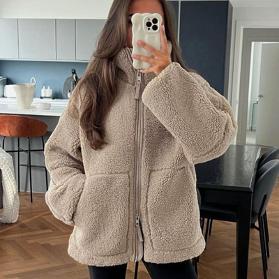 Maison Bennett | Women’s Cozy Chic Plush Jacket