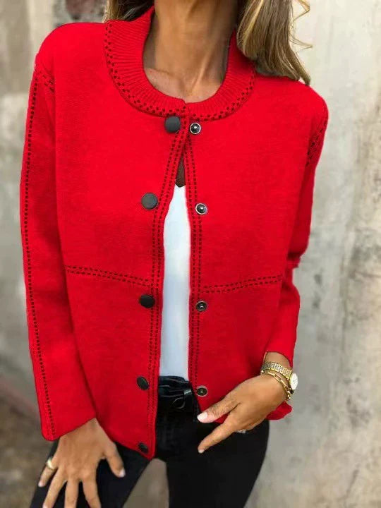 KATY | ELEGANT BUTTON-UP CARDIGAN