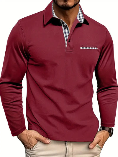 Maison Bennett™  – Long-Sleeve Polo Shirt