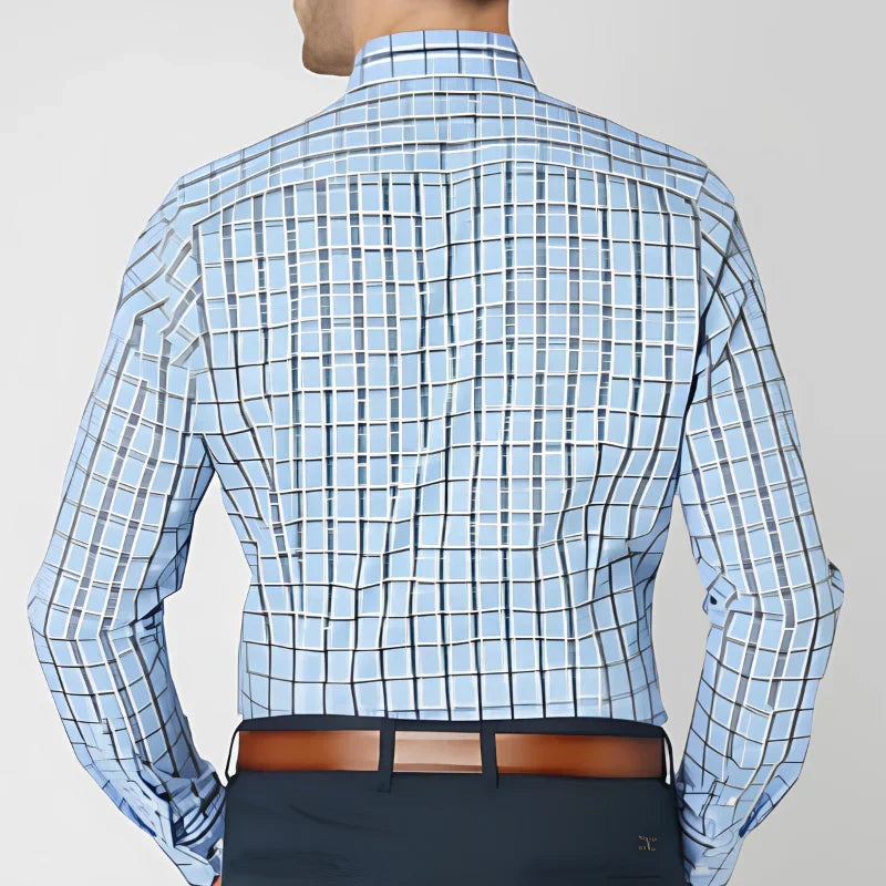 Ellis - Plaid Button-Up Shirt