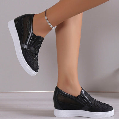 TRICIA | WOMEN'S TENNIS SHOES WITH CRYSTALS