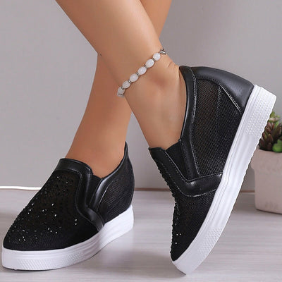 TRICIA | WOMEN'S TENNIS SHOES WITH CRYSTALS