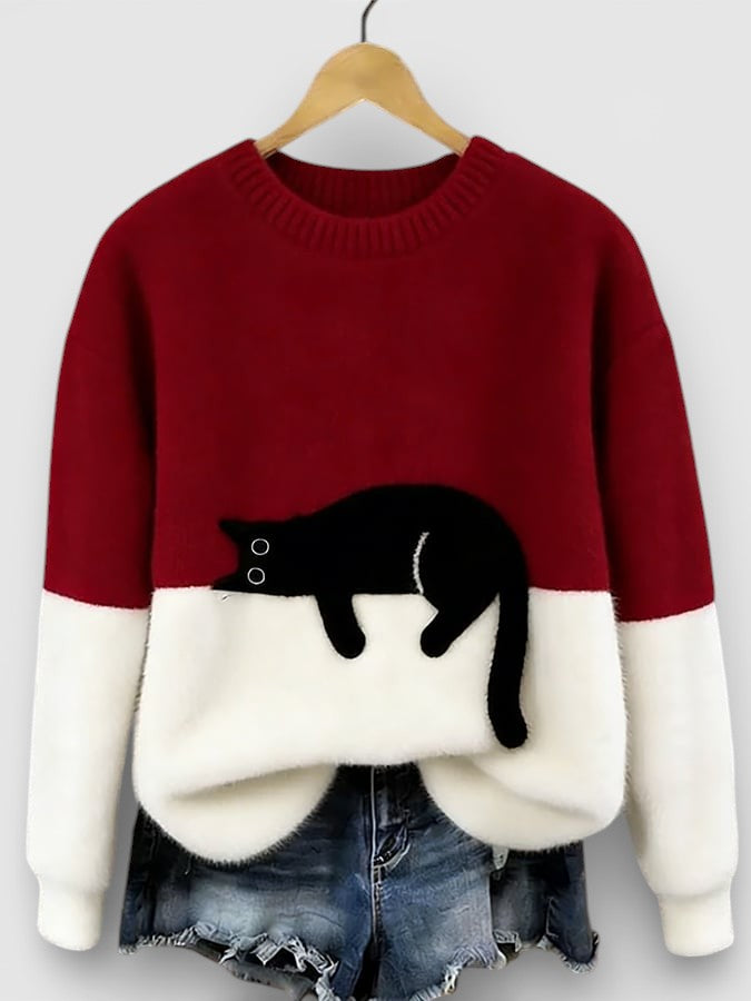 Luna™ | Cat Print Hoodie