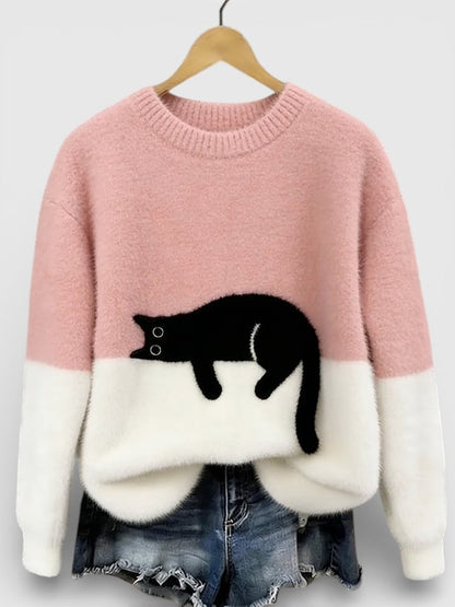 Luna™ | Cat Print Hoodie