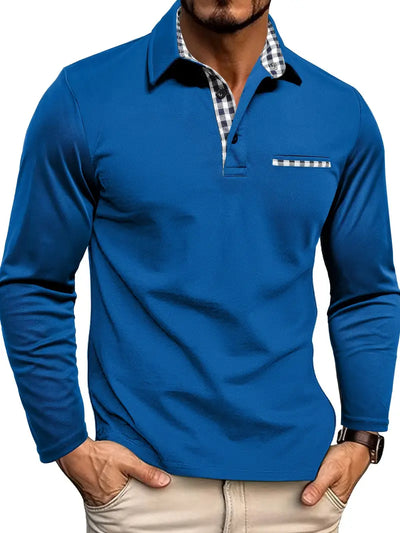Maison Bennett™  – Long-Sleeve Polo Shirt