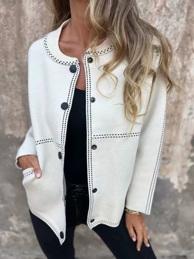 KATY | ELEGANT BUTTON-UP CARDIGAN
