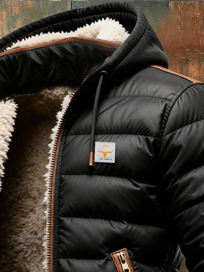 DAMIAN - INSULATED JACKET WITH PLUSH LINING