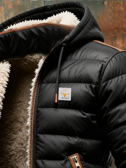 DAMIAN - INSULATED JACKET WITH PLUSH LINING