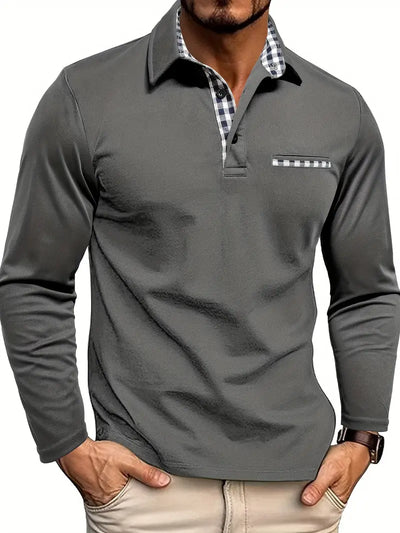Maison Bennett™  – Long-Sleeve Polo Shirt