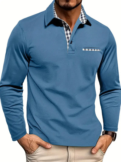 Maison Bennett™  – Long-Sleeve Polo Shirt