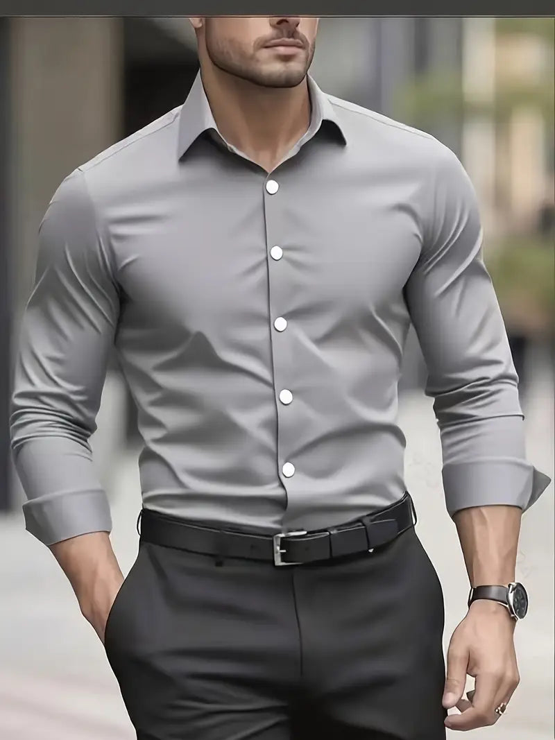Maison Bennett™  | Breathable Long-Sleeve Shirt