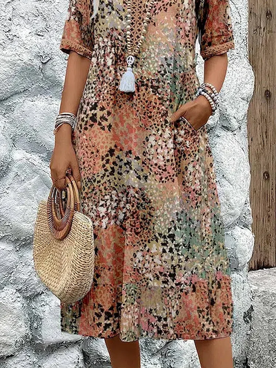 COLLEEN | ELEGANT BOHO DRESS
