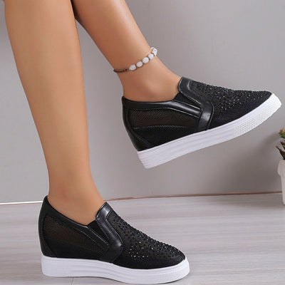 TRICIA | WOMEN'S TENNIS SHOES WITH CRYSTALS