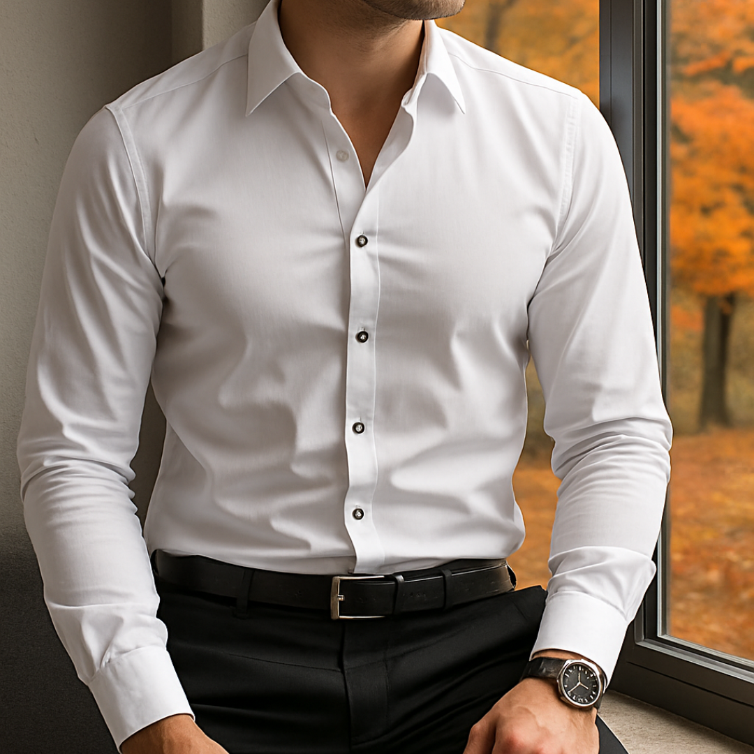 Maison Bennett™  | Breathable Long-Sleeve Shirt