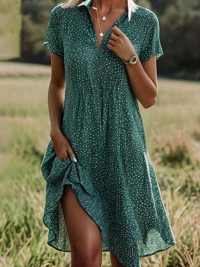 BETH | SHORT-SLEEVED DRESS