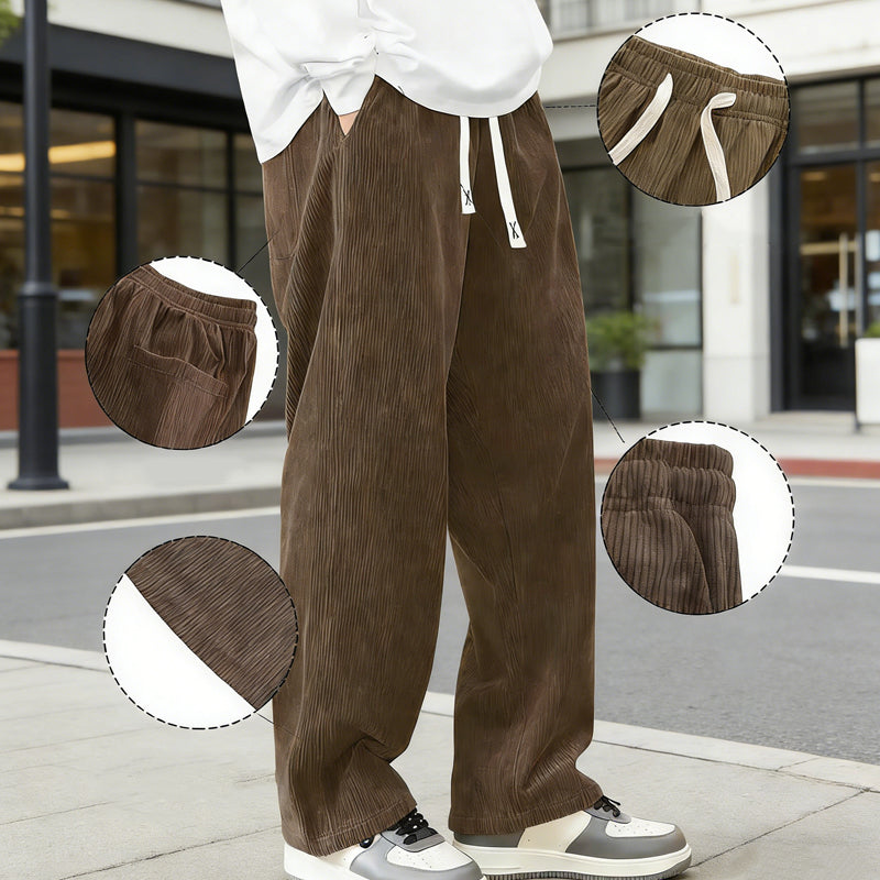 Men’s Loose Fit Casual Trousers