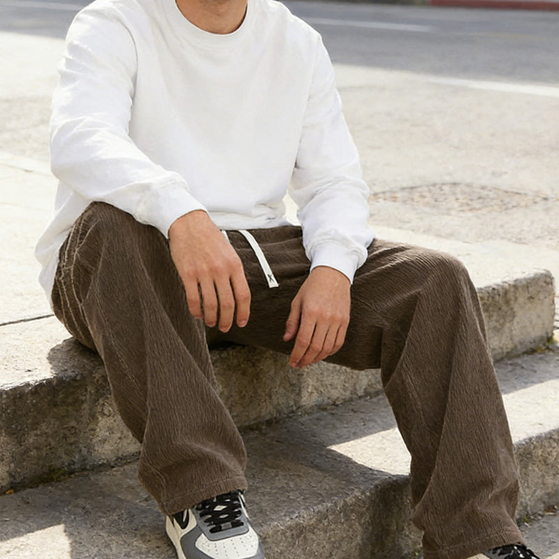 Men’s Loose Fit Casual Trousers