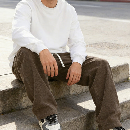 Men’s Loose Fit Casual Trousers