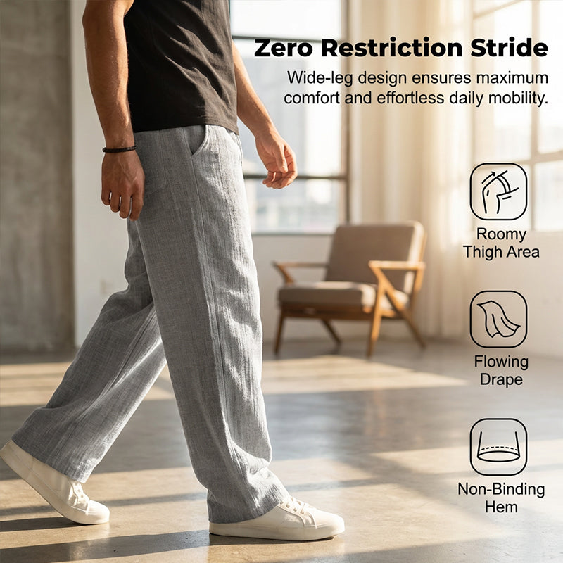 Gary | Lightweight Straight-Leg Trousers
