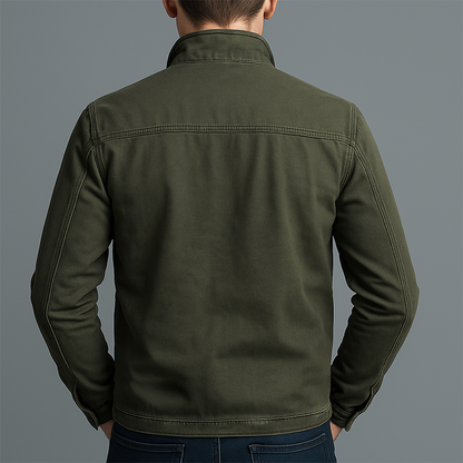 Dean - Vintage Cotton Zip Jacket